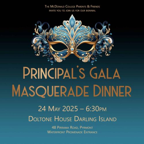 Principal’s Gala Masquerade Dinner