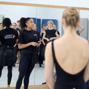 Dance class with Chichi